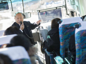 【おかげさまで47万人が乗車☆語り部バス付☆鮑の踊り焼プラン 】～次の災害に備える防災・減災学習～