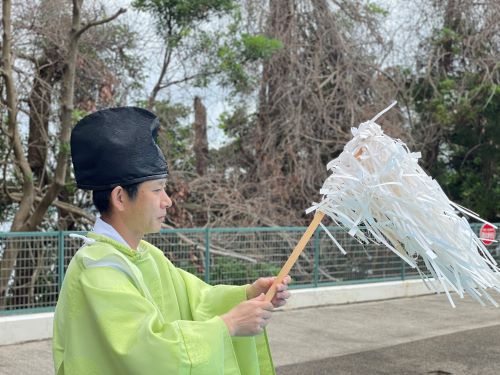 夏の風物詩！屋外プールが遂にスタート＆安全祈願