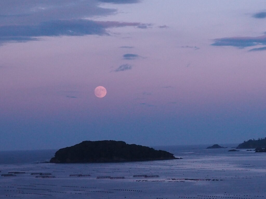 中秋の名月　無月もまた風流