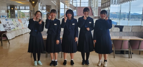 地元志津川中学校の生徒５名が職場体験にいらっしゃいました！